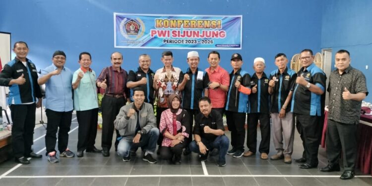 Menang Telak, Masharianto Pimpin PWI Sijunjung Periode 2023 - 2026