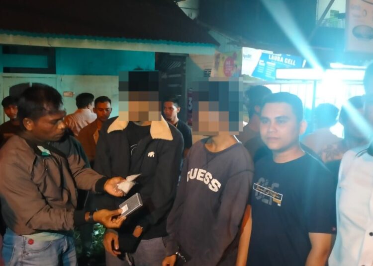 Dua Pemuda Asal Pasaman Ditangkap di Pasbar