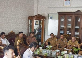 Wabup Pasaman Barat Risnawanto Terima Kunjungan Rombongan LRSDKP Kementerian Kelautan dan Perikanan