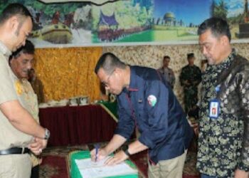 Teken Kerja Sama dengan Belitong UGGp, Geopark Ranah Minang Silokek Menuju Unesco Global Geopark