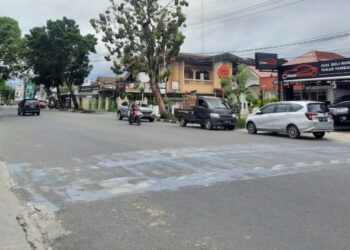 Titik Penanda Zona Aman Tsunami di Padang Akan Dicat Ulang