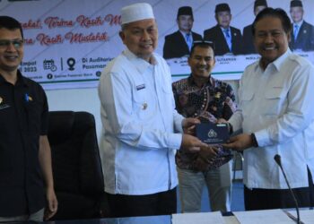 Pemkab Pasaman Barat Terima Hibah Barang Milik Negara dari Kementerian PUPR