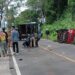 Mobil Tabrak Pembatas Jalan di Agam, 1 Meninggal 2 Luka-luka