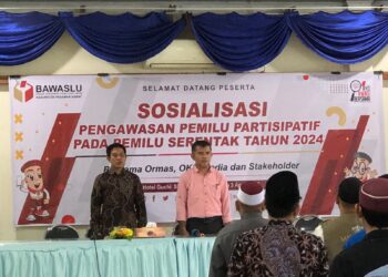 Gandeng Ormas, Bawaslu Pasaman Barat Gelar Sosialisasi Pengawasan Pemilu Partisipatif