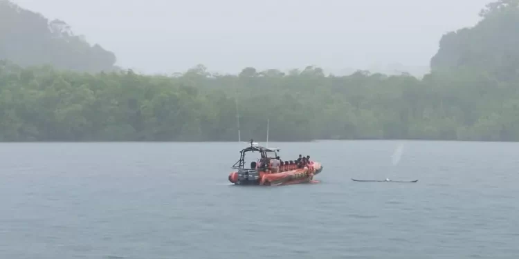 Perahu Terbalik di Mentawai, Basarnas Sigap Menolong