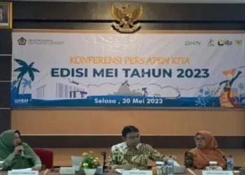 Konferensi Pers ALCO Regional 
di Aula Kanwil DJPb Propinsi Sumatera Barat, Selasa (30/5/2023).