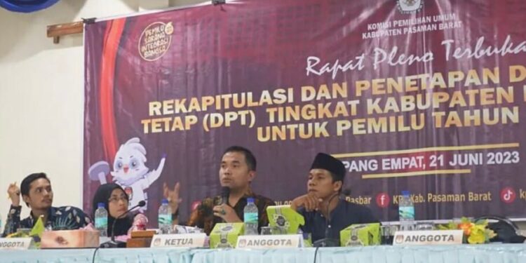 Pemilih Pemilu 2024 Pasaman