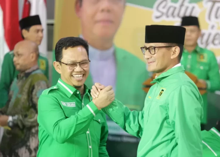 PPP Usulkan Sandiaga Uno. Resmi Gabung PPP, Sandiaga Bicara Soal Cawapres