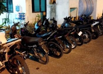 Razia Tawuran Motor Padang