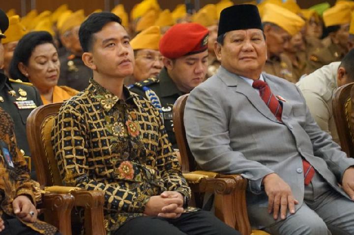 Gibran Cawapres Prabowo. Duet Prabowo-Gibran