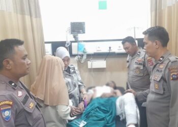 Korban menjalani perawatan di RS Siti Rahmah Padang. Foto: Ist