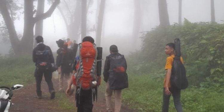 erupsi Gunung Marapi. Polda Sumbar