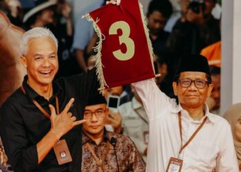 Pasangan Capres-Cawapres dan nomor urut 3, Ganjar-Mahfud