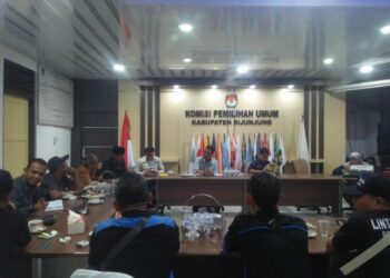 KPU menggelar sosialisasi tahapan Pemilu 2024 bersama Pers (foto: istimewa)