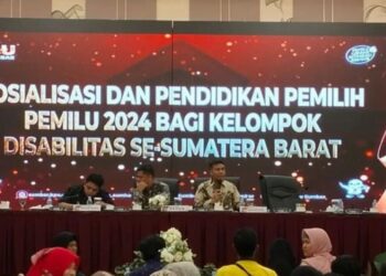 KPU Sumbar upayakan informasi dan sosialisasi pemilih disabilitas di Sumbar pada Pemilu 2024 (foto: istimewa)