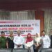 Palang Merah Indonesia (PMI) Kabupaten Lima Puluh Kota menggelar Musyawarah Kerja Tahun 2023 di aula Dinas Kesehatan setempat, Jumat (29/12/2023).