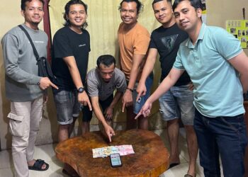 pelaku judi togel di Agam ditangkap