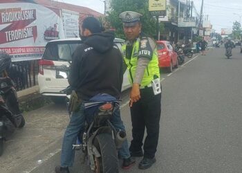 Satlantas Polresta Padang razia kendaraan melanggar