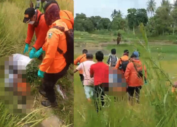 Penemuan mayat di Kabupaten Solok pada Jumat, 12 Januari 2024.
