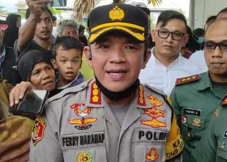 Kapolresta Padang, Kombes Pol Ferry Harahap mengungkapkan penyebab ledakan di Semen Padang Hospital pada Selasa, 30 Januari 2024.