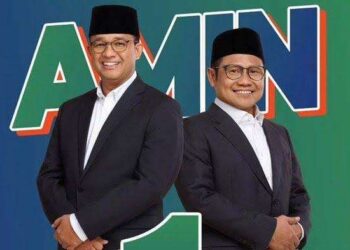 Capres cawapres nomor urut satu Anies-Muhaimin