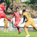 Semen Padang FC melakoni laga uji coba dengan Tim PON Sumbar. Foto: IG Semen Padang FC