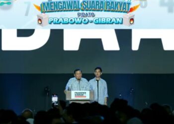 Pidato kemenangan nomor urut 01 pada Pilpres 2024.