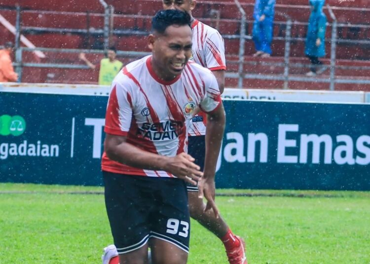 Semen Padang FC berhasil lolos ke semifinal Liga 2 2023/2024 usai mengalahkan Persiraja 1-0 di Stadion Agus Salim, Sabtu (3/2). Foto: IG Semen Padang
