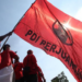 Ilustrasi bendera PDIP (Int)