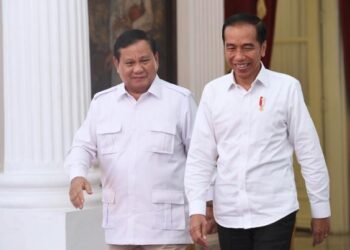 Foto: Jokowi dan Prabowo bertemu di Istana (Humas Biro Pers Setpres)