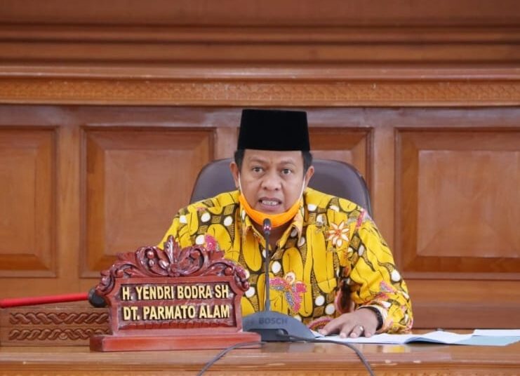 Ketua Dewan Pimpinan Cabang (DPC) Golkar Kota Payakumbuh YB. Dt. Parmato Alam