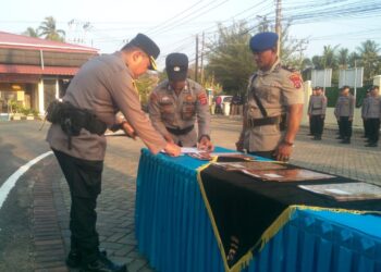 IPTU Catur Bambang Supriadi secara resmi ditunjuk sebagai Kasat Polairud Polres Pariaman.