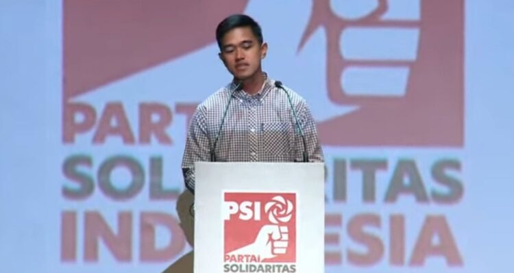 Ketua Umum Partai Solidaritas Indonesia (PSI) Kaesang Pangarep/Ist