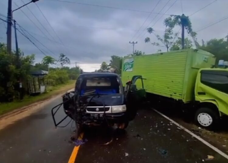 Kecelakaan di Ampang Tulak Tapan, Kecamatan Basa Ampek Balai Tapan, Kabupaten Pesisir Selatan