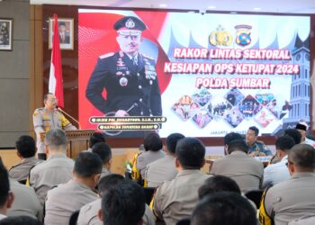 Rakor persiapan Operasi Ketupat Singgalang 2024 (foto: Info Publik)