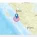 Tangkap layar BMKG gempa di Pesisir Selatan.