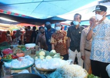 Upaya Pemerintah Kabupaten Sijunjung mengendalikan harga pangan jelang Ramadhan (foto: Pemkab Sijunjung)