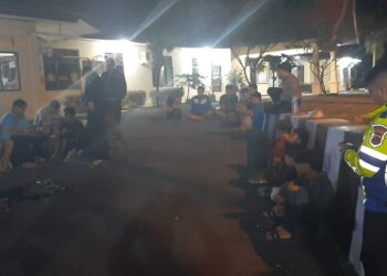 Belasan remaja di Sawahlunto diamankan polisi saat hendak melakukan aksi tawuran.