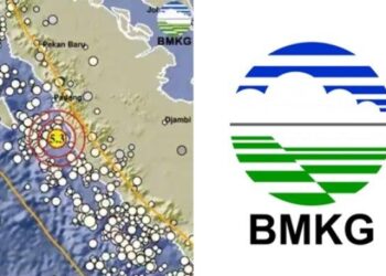 Gempa di Pesisir Selatan (BMKG)