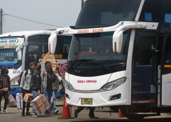 Ilustrasi mudik (foto: ANTARA)