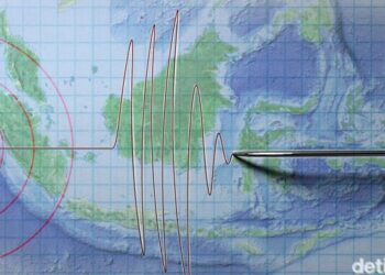 Ilustrasi gempa