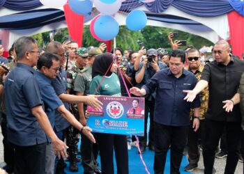 Erick Thohir Resmikan Stasiun Lambuang di Bukittinggi