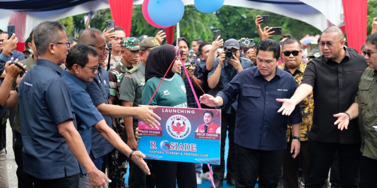 Erick Thohir Resmikan Stasiun Lambuang di Bukittinggi