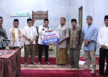 Tim Safari Ramadhan Kota Payakumbuh yang dipimpin Pj Wali Kota Jasman Rizal