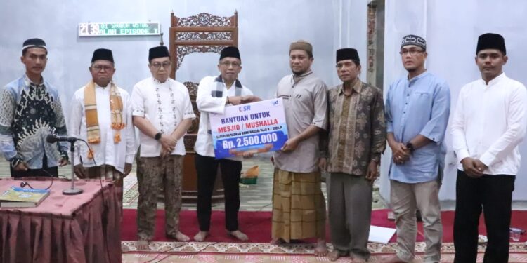 Tim Safari Ramadhan Kota Payakumbuh yang dipimpin Pj Wali Kota Jasman Rizal