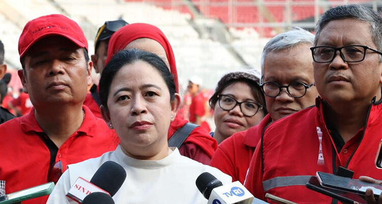 Ketua DPP PDIP Puan Maharani dan Sekjen PDIP Hasto Kristiyanto. Int