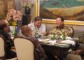 Momen kedekatan Prabowo Subianto bersama elite Partai Golkar di kediaman Menko Perekonomian, Airlangga Hartarto. Ist