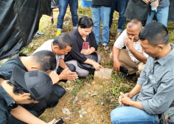 Pembongkaran makam Eks Casis TNI AL asal Nias