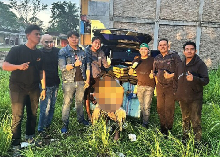 Pelaku ditangkap di Jalan Pasar Baru Benteng Dusun IV, Nagari Baringin, Kecamatan Lubuk Sikaping, Kabupaten Pasaman pada Senin, 29 April 2024. Ist