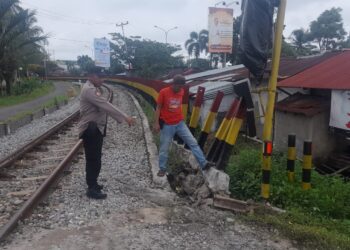 Kecelakaan kereta api di Padang